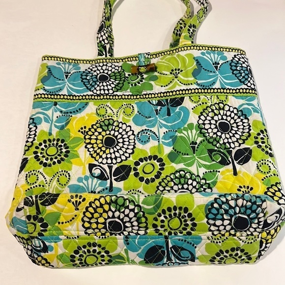 Vera Bradley Handbags - Vera Bradley "Limes Up" Tote Bag